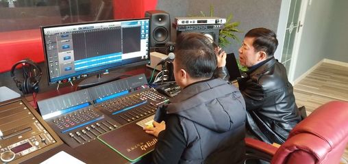 “我們都是追夢人”音樂錄制花絮